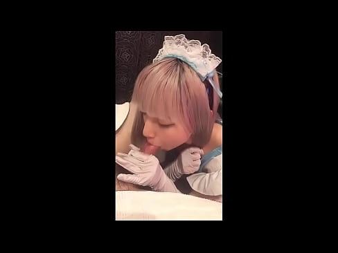 ❤️ Японы шүтээн [маюка], Францын үйлчлэгчийн хувцас, 1-р хэсэг, лосьоноор дарж, хөхрөх Секс видео манайд ﹏