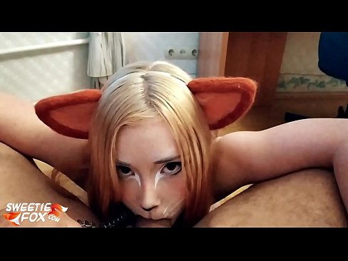 ❤️ Kitsune залгих дик, булэг нь түүний аманд Секс видео манайд ﹏